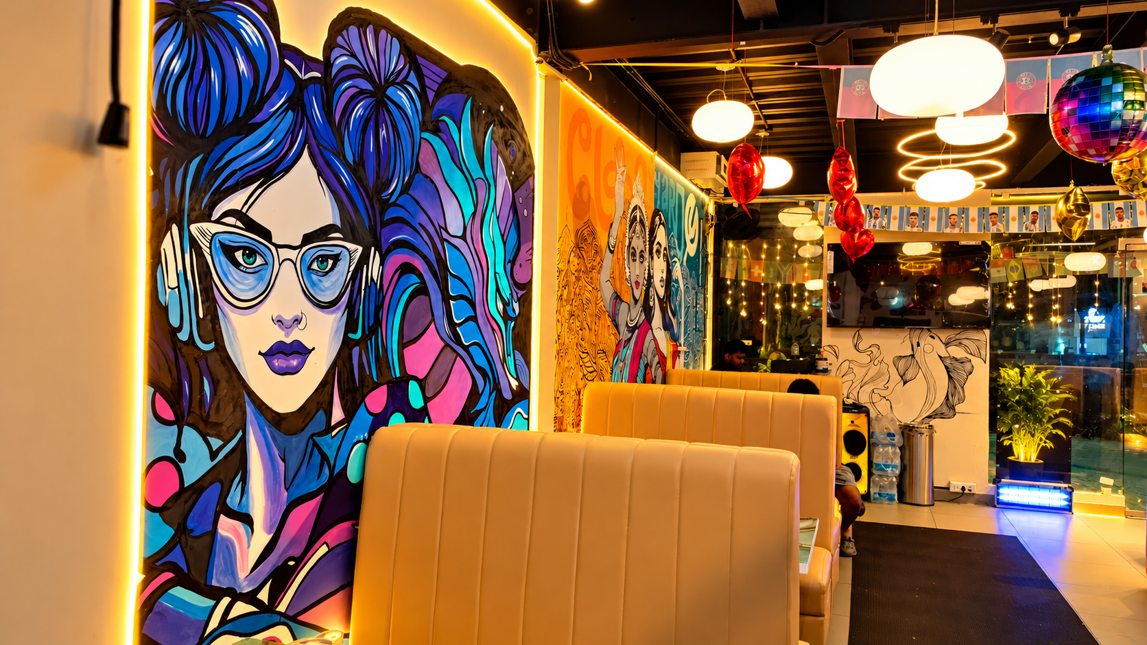 A quiet detail from the Craveyard dining experience